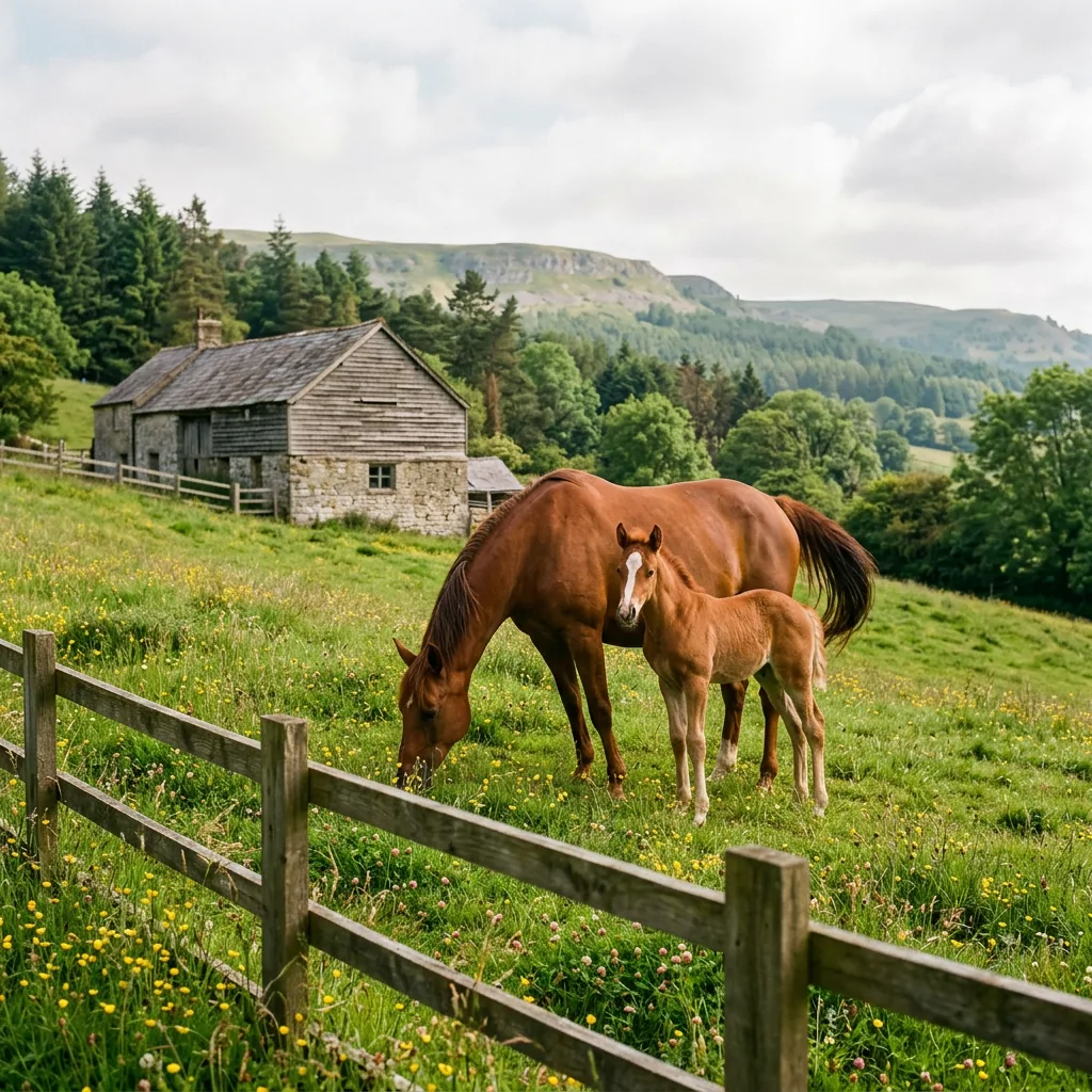 Élevage de chevaux, Les Écuries de Doucy, Menthonnex-sous-Clermont