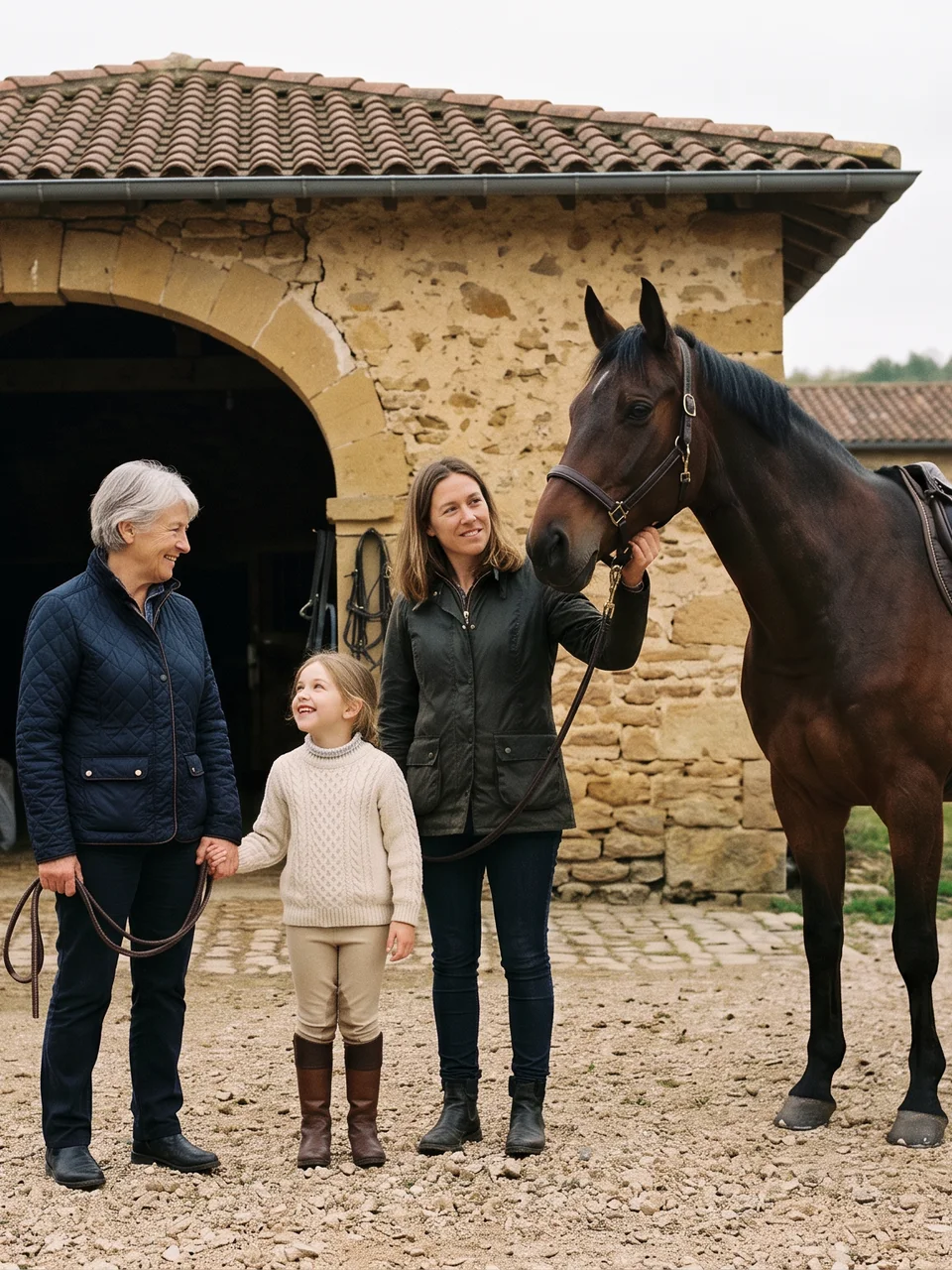 L'équipe, Les Écuries de Doucy, centre équestre à Menthonnex-sous-Clermont